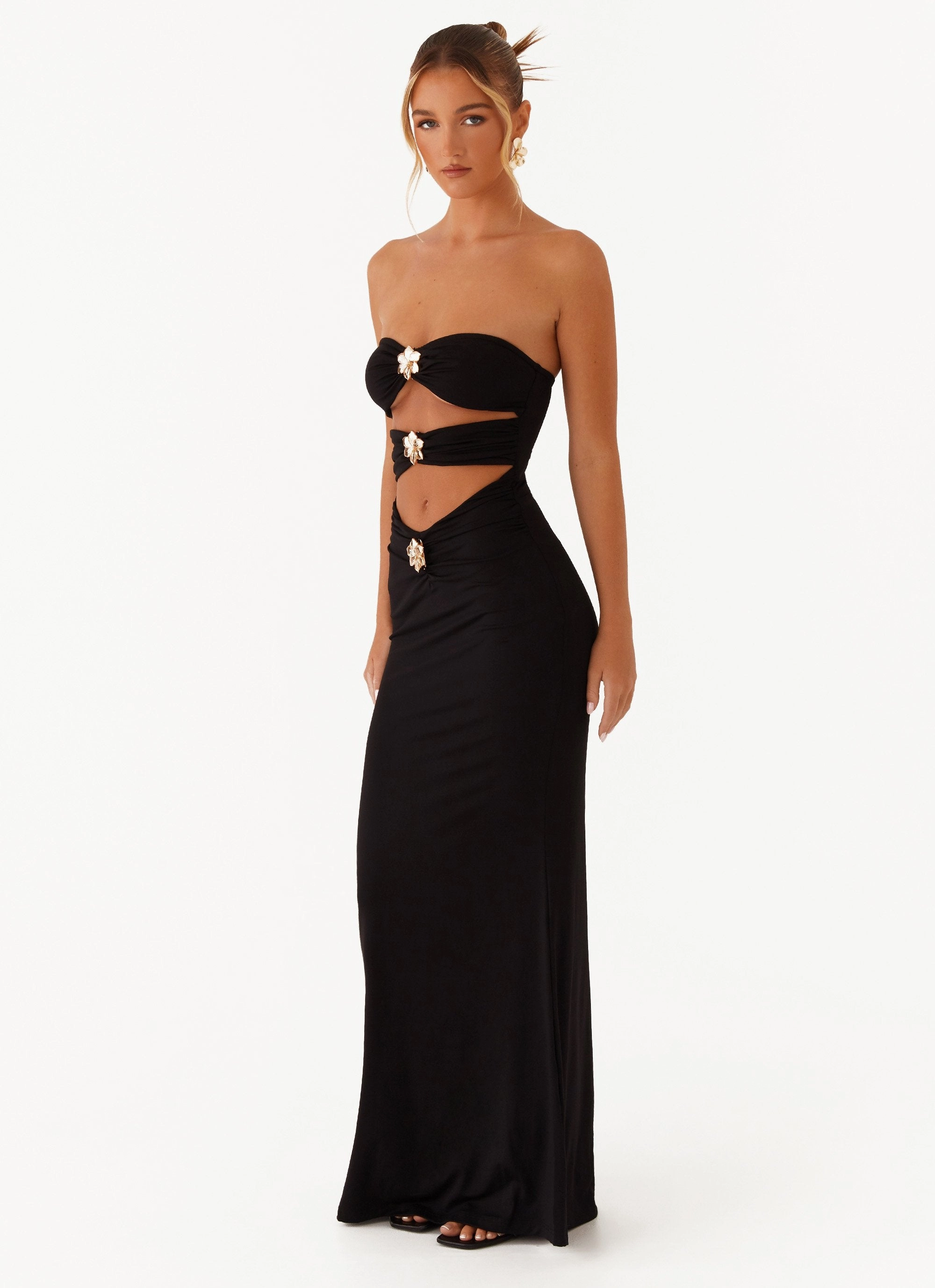 Versatile Layers Save Me Maxi Dress - Black