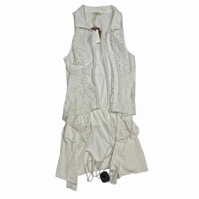 Vest Other By Forever That Girl In Cream, Size: M Double Stitched Seams