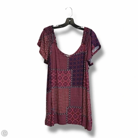 Top Short Sleeve By Torrid In Floral Print, Size: 3x sporty wear