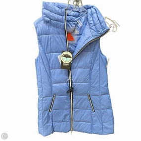 Vest Puffer & Quilted By Cma In Blue, Size: S Thermal Lining Tech Waist String