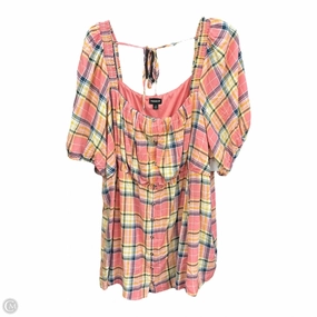 cycling outfit Top Short Sleeve By Torrid In Multi-colored, Size: 4x