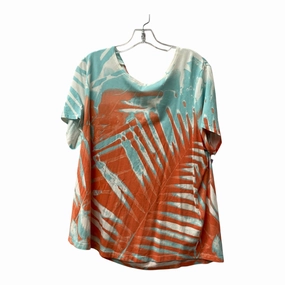 Top Ss Basic By Chicos In Blue, Size:Xl Premium Comfort Stretch performance