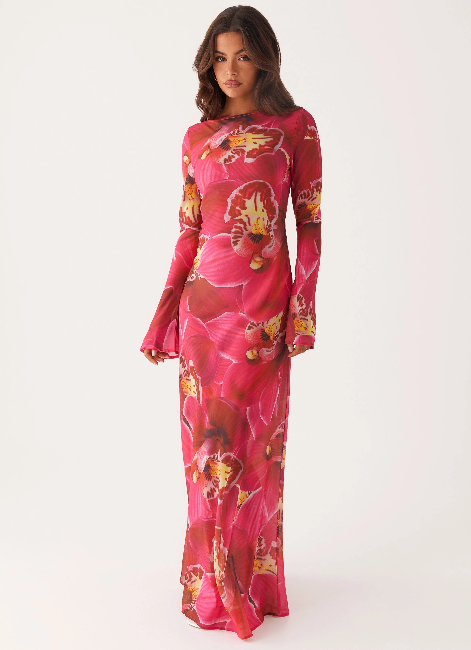 Lorde Maxi Dress - Orchid Pink Color Soft