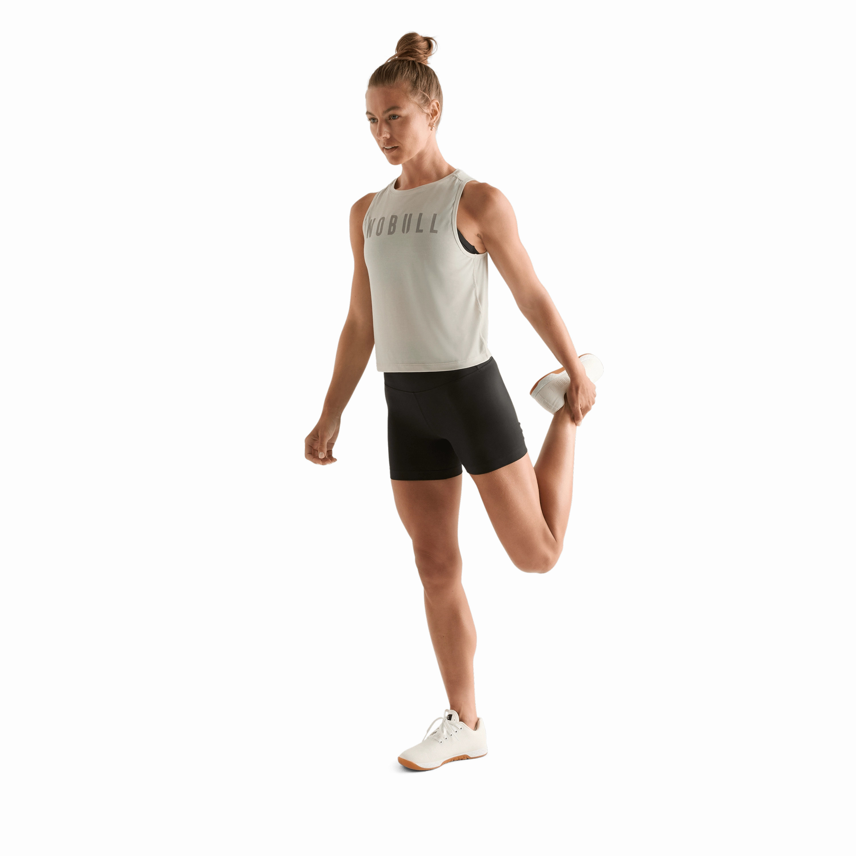 Women's NOBULL Muscle Tank HiddenZipper VNeck Style