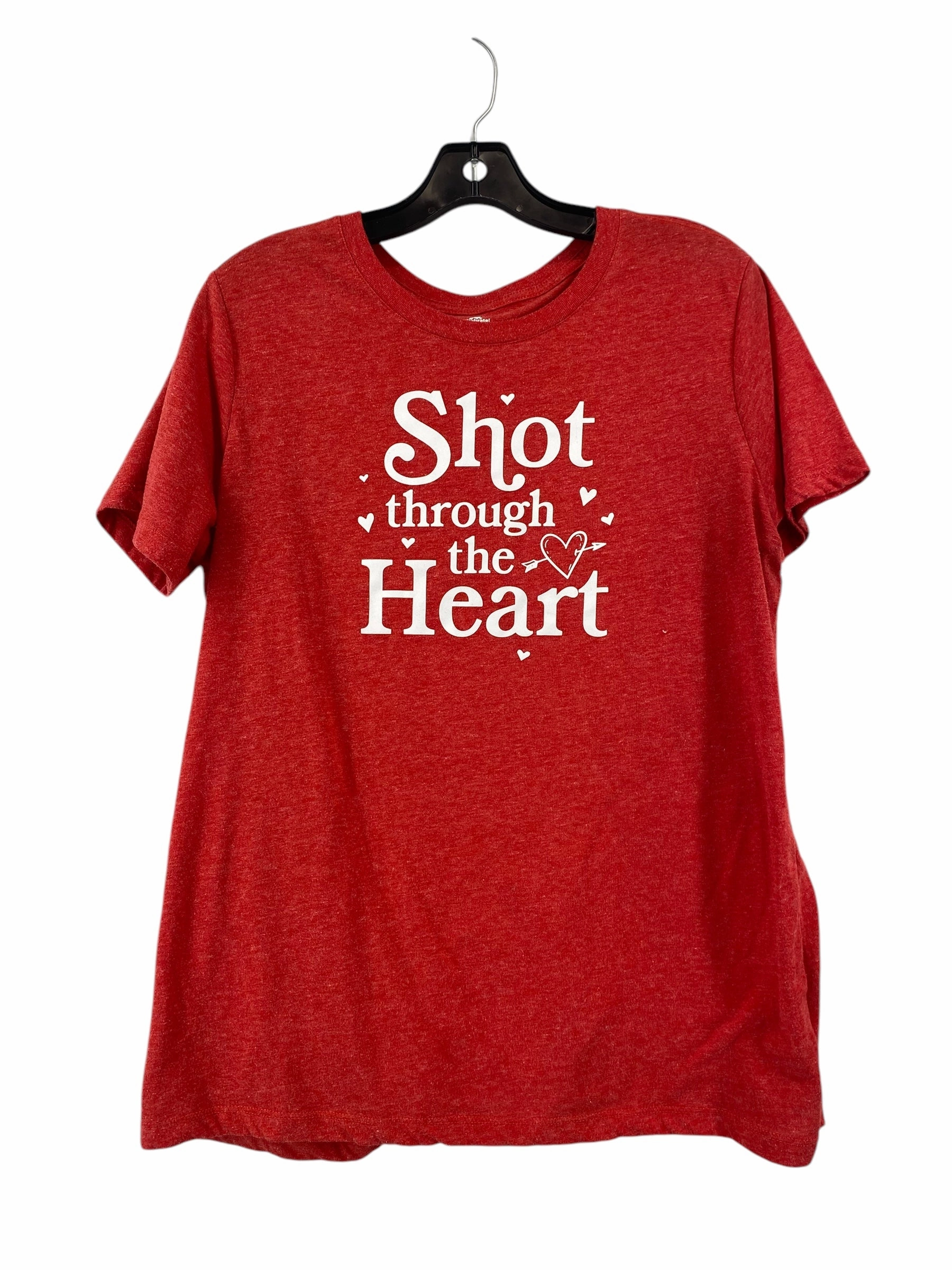 Top Short Sleeve By Clothes Mentor In Red, Size: Xl Comfortable and Chic