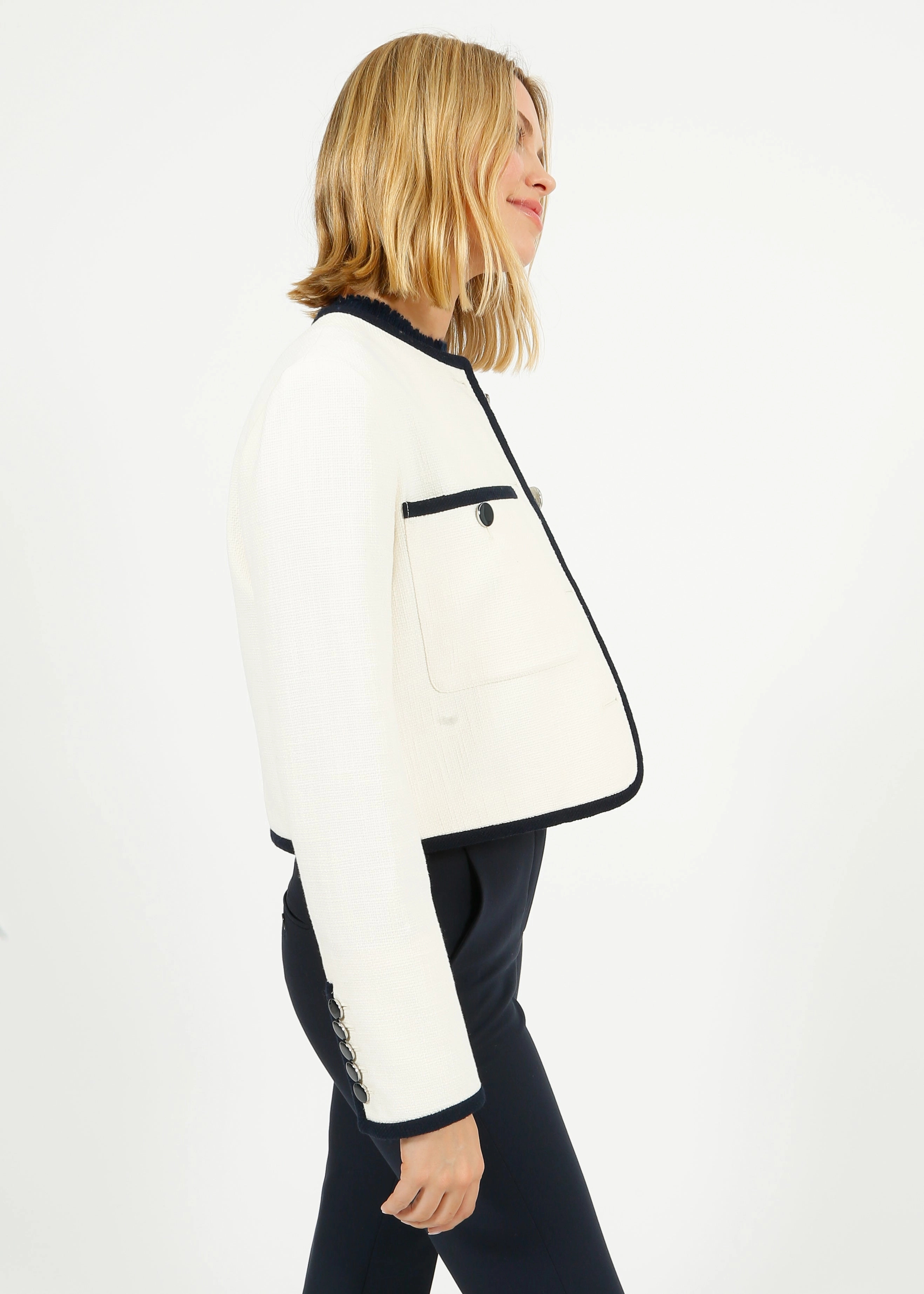 VB Beale Jacket in  Dove Temperature Regulating Tech