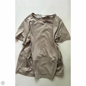 Top Short Sleeve By J. Jill In Taupe, Size: 2x Active Comfort Style Snag Resistant Surface