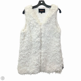 Vest Faux Fur & Sherpa By Ambiance Apparel In White, Size: L Aramid Fiber Reinforcement