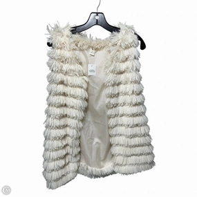 Vest Faux Fur By Belle Bird In Cream, Size: M Water Repellent Fabric