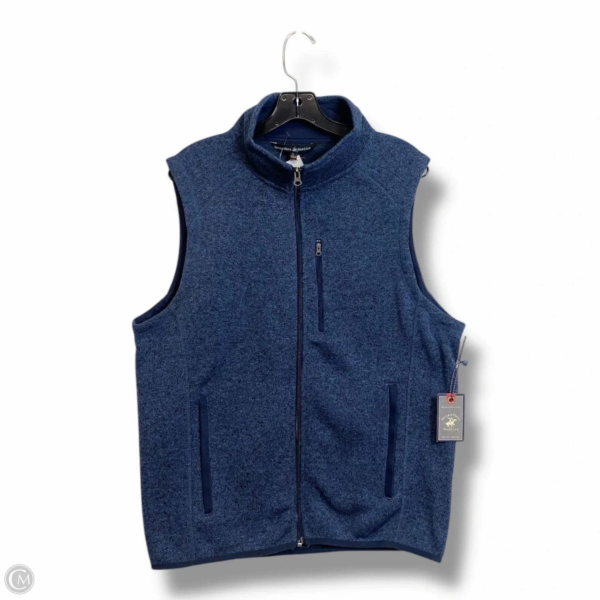 Vest Other By Beverly Hills Polo Club In Blue, Size: L TemperatureRegulating