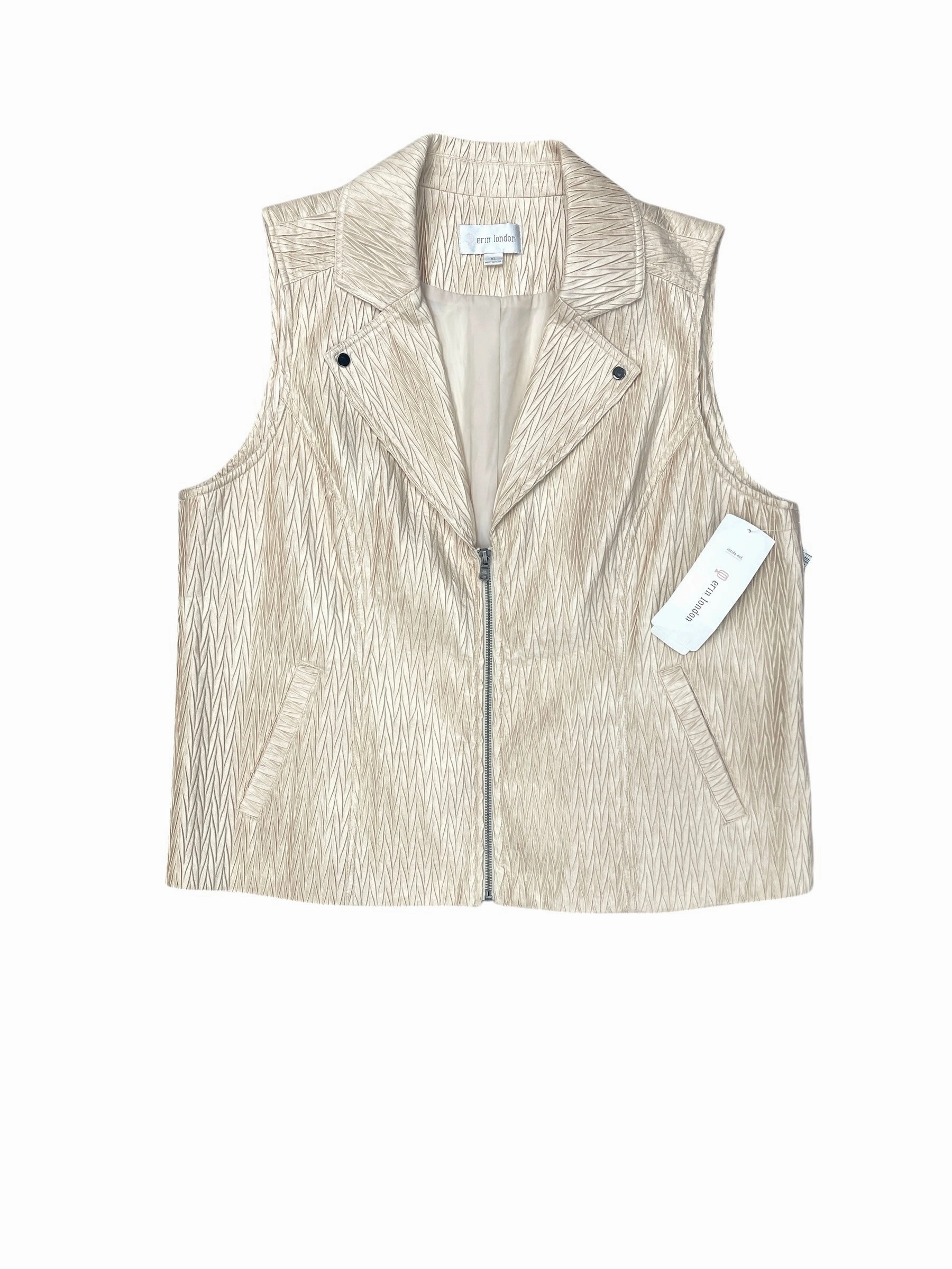 Active Urban Layer Lightweight Warmth Core Vest Other By Erin London In Cream, Size: Xl