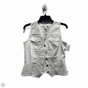 Vest Other By White House Black Market In White, Size: 6 Noise Reduced Fastener System