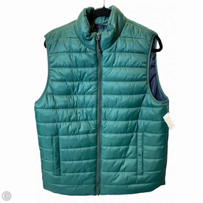Vest Puffer & Quilted By Clothes Mentor In Green, Size: L Breathable Lining Stretchable Panels