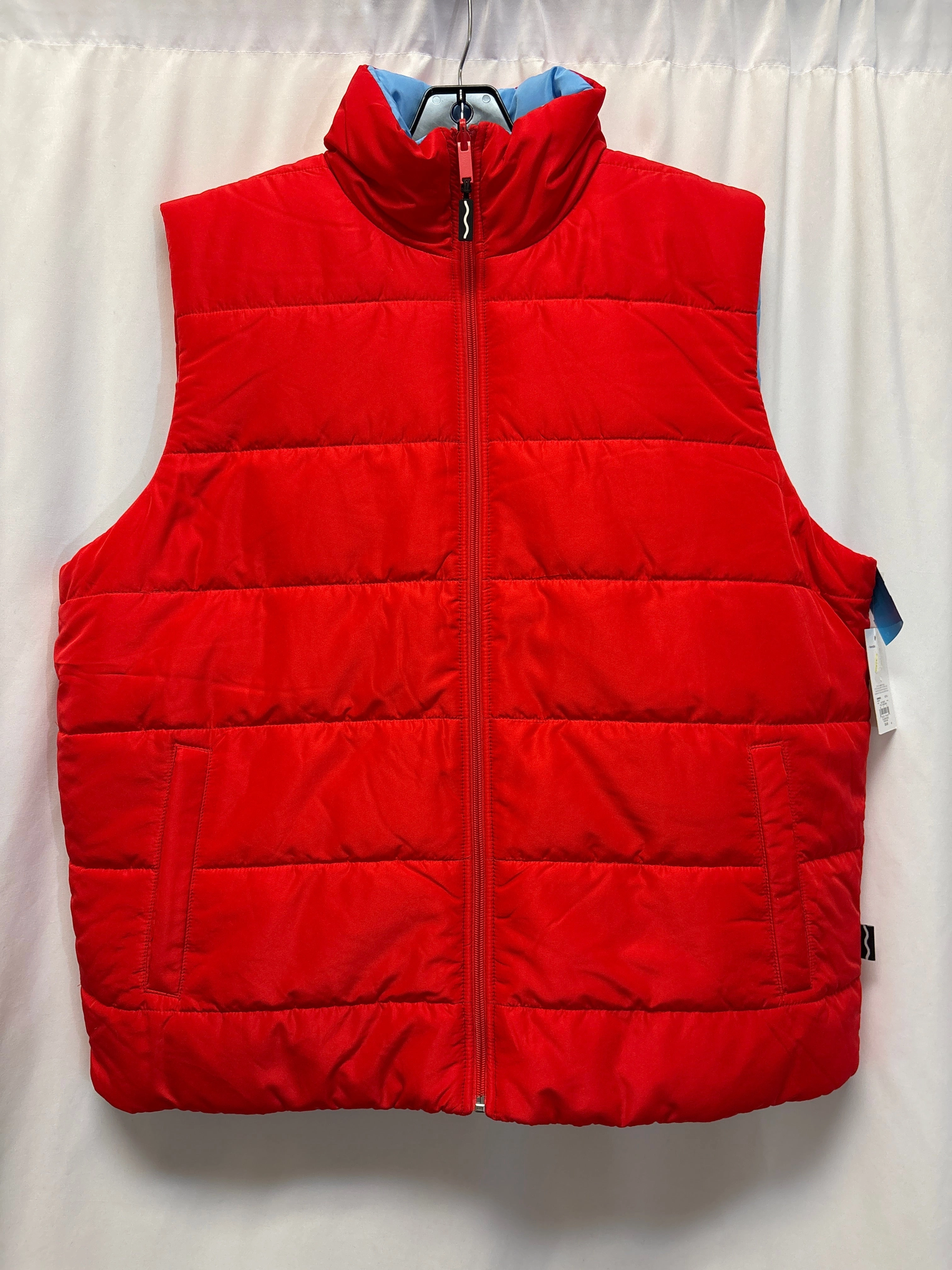 Vest Puffer & Quilted By Cmf In Red, Size: Xl Cozy Fit