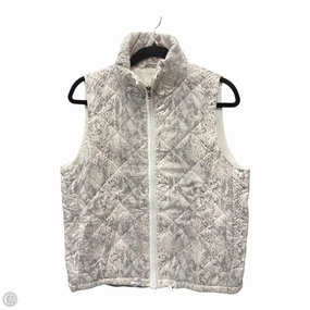 Vest Puffer & Quilted By Lou And Grey In Snakeskin Print, Size: S Anti Slip Interior