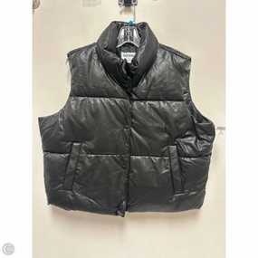 Vest Puffer & Quilted By Old Navy In Black, Size: L Cozy Street Style ReflectiveDetails