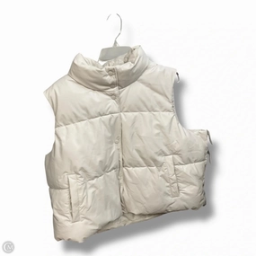 Cool Climate Sleek Utility Vest Puffer & Quilted By Old Navy In White, Size: Xxl