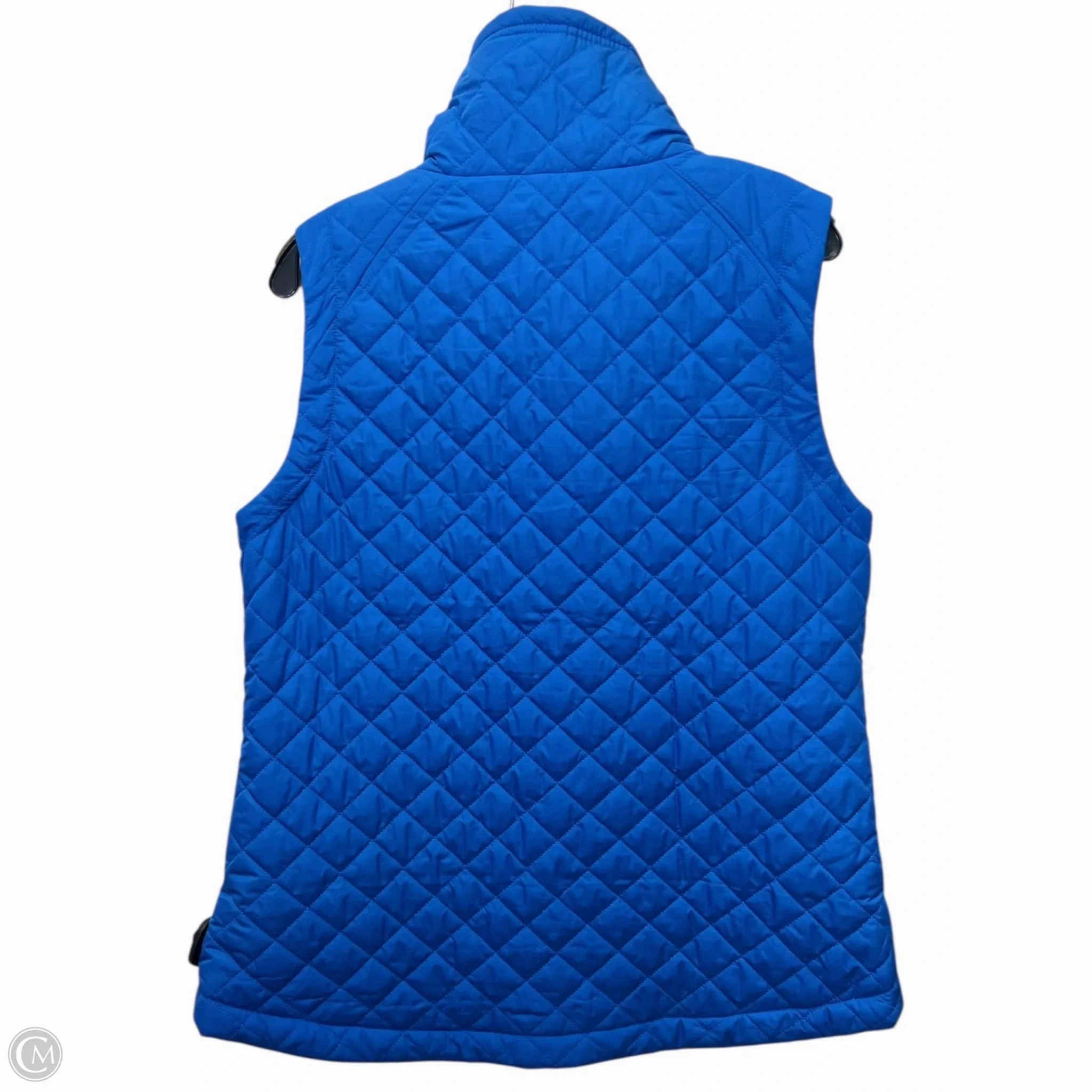 Comfortable lining Quick Dry Fabric Technology Vest Puffer & Quilted By Talbots In Blue, Size: M