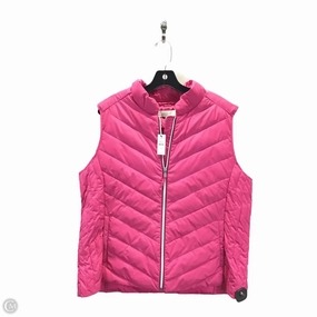 Modern Day Look Eco Dye Process Vest Puffer & Quilted By Talbots In Pink, Size: Xl