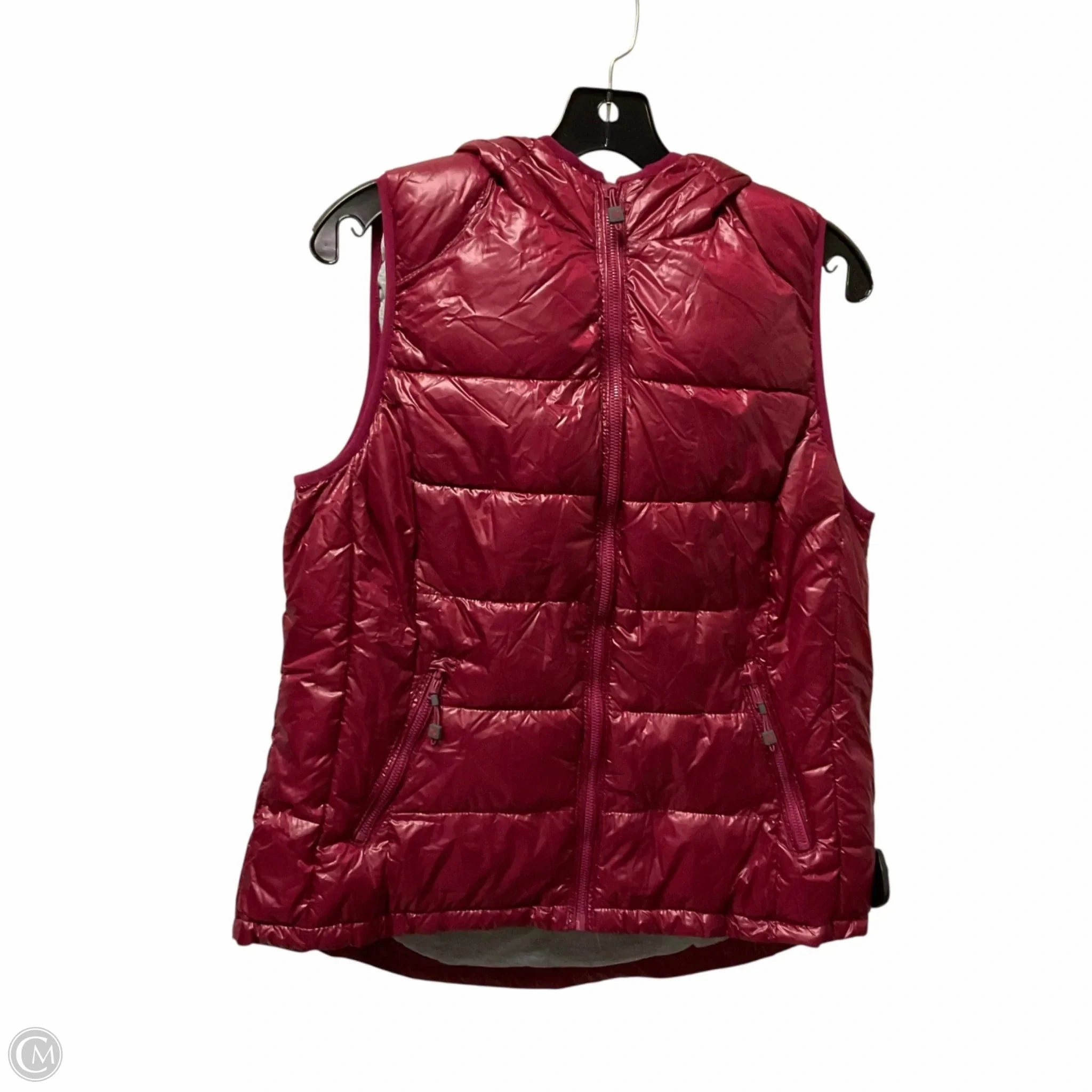 Durable Abrasion Resistant Quick Dry Fabric Vest Puffer & Quilted By Tangerine In Pink, Size: Xl
