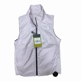 Vest Puffer & Quilted By The North Face In Purple, Size:S Leather Bits Ergonomic Armhole Cut