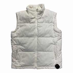 Reinforced Shoulders Clean Street Look Vest Puffer & Quilted By Thread And Supply In White, Size:M