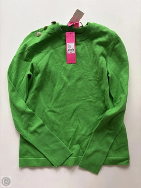 Casual Knit Sweater Designer By Lilly Pulitzer In Green, Size: Xs