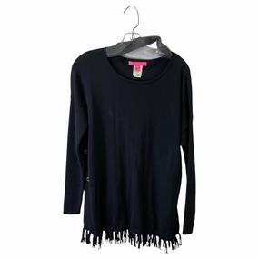Sweater Designer By Lilly Pulitzer In Black, Size:Xs Comfy And Warm