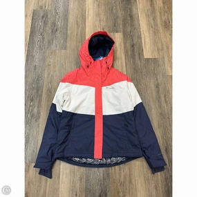MultiPocket Layout Jacket Other By Columbia In Blue & Pink, Size: M