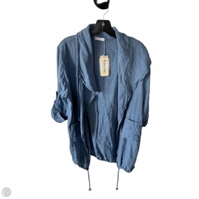 Jacket Utility By Clothes Mentor In Blue, Size: M Eco Friendly Production