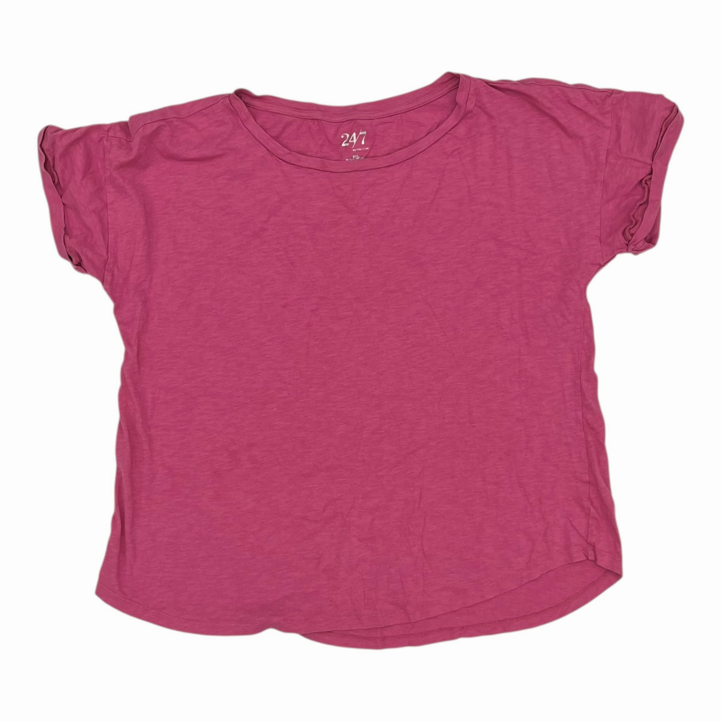 Top Ss By Maurices In Pink, Size:Xxl All Purpose Wear Breathable Comfort