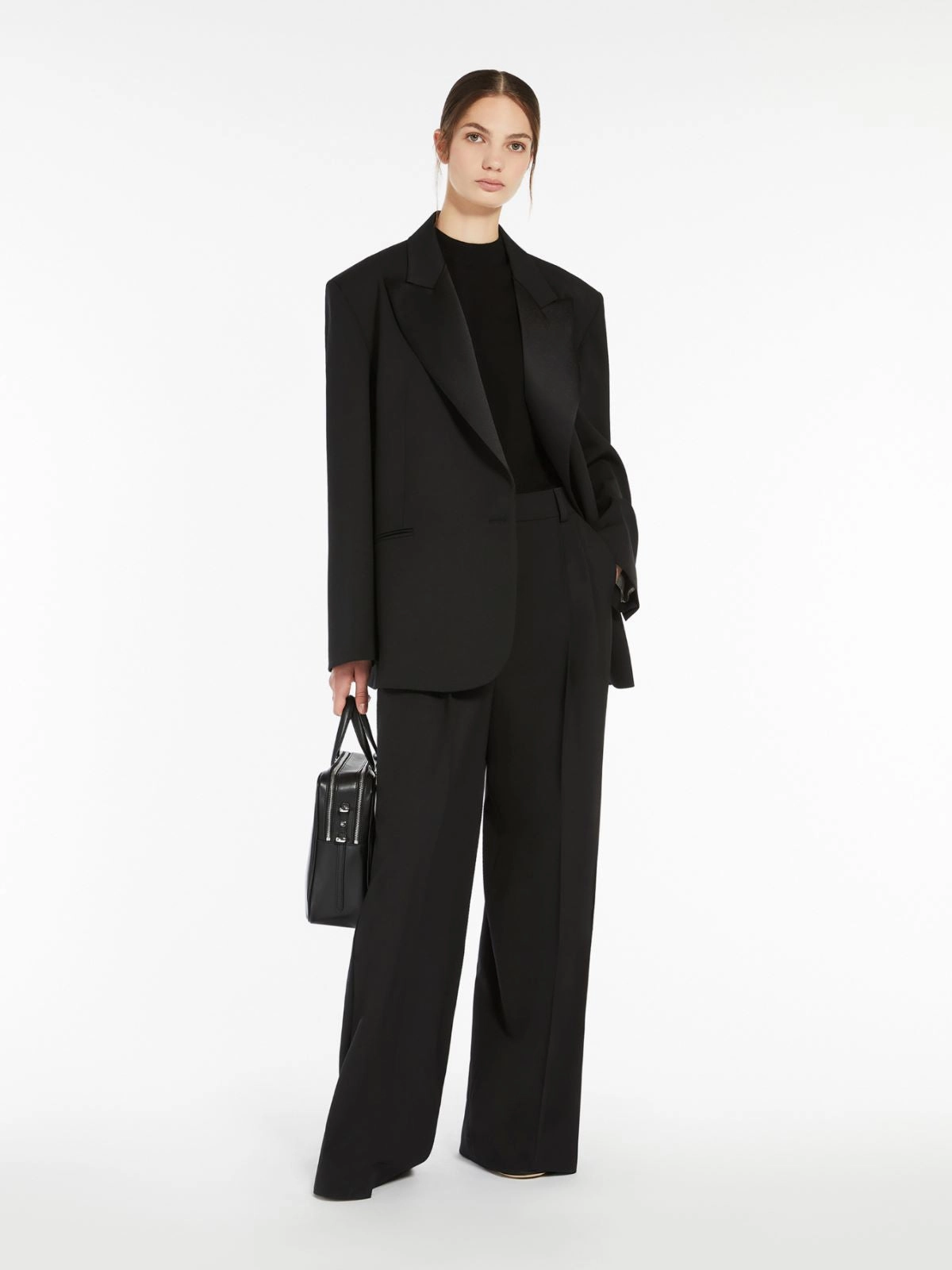 Flex Fit Fabric MM Sava Tux Jacket in Black