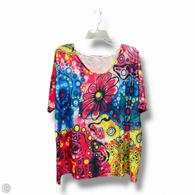 Top Short Sleeve By Cmc In Multi-colored, Size: 4x Elegant Detail Unisex