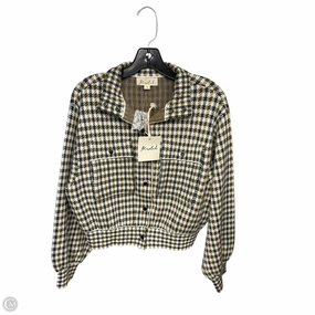 Recycled Material Construction Jacket Other By Marled In Plaid Pattern, Size: S