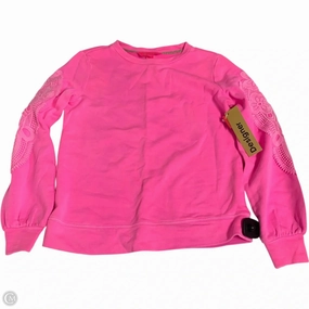 High Twist Yarn Structure Sweater Designer By Lilly Pulitzer In Pink, Size: Xxs