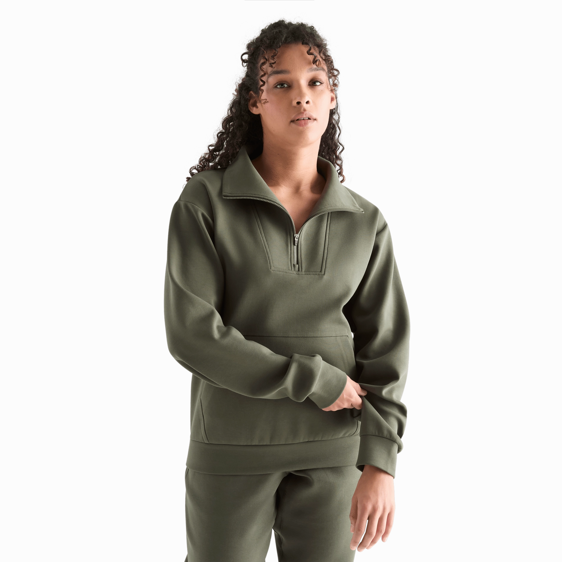Women's Allday Elements 1/4 Zip Brunch Outfit