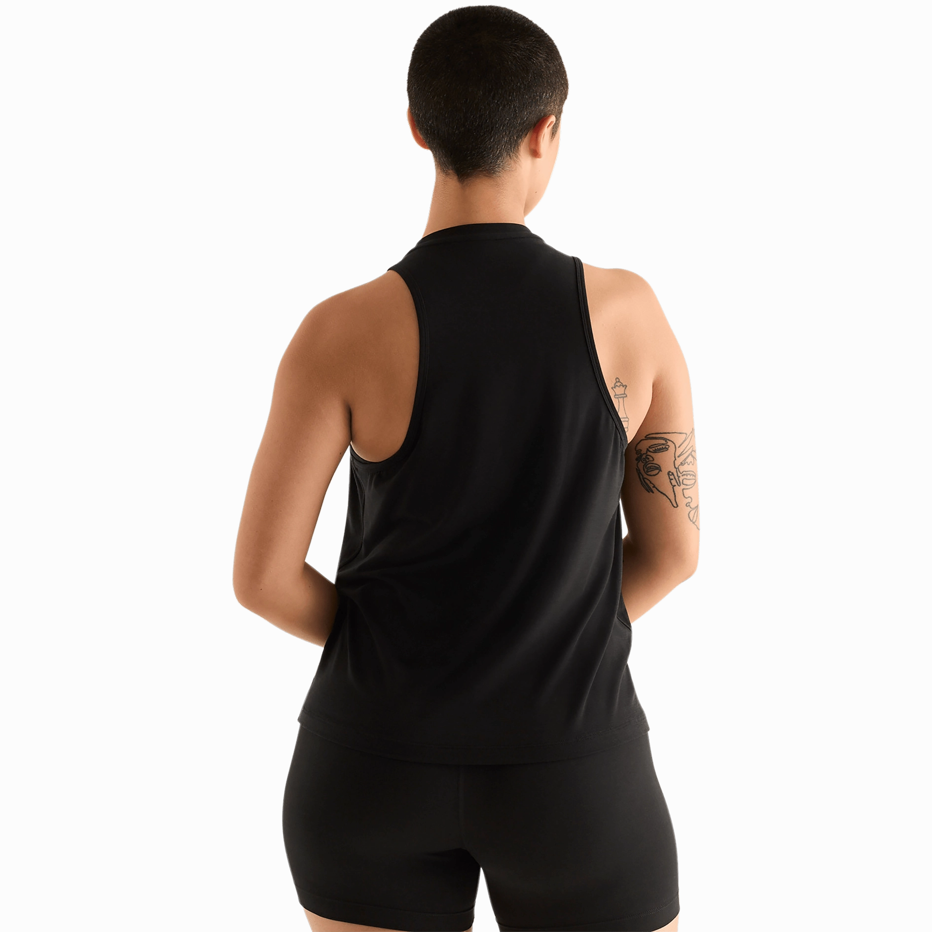 Ergonomic Shoulder Shape Women's Be U High-Neck Tank