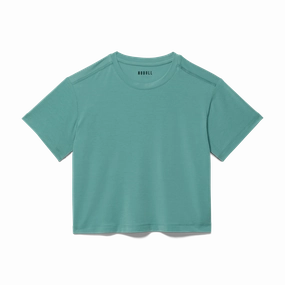 VentilatedArmholes Friction Resistant Shoulder Women's Boxy Tee