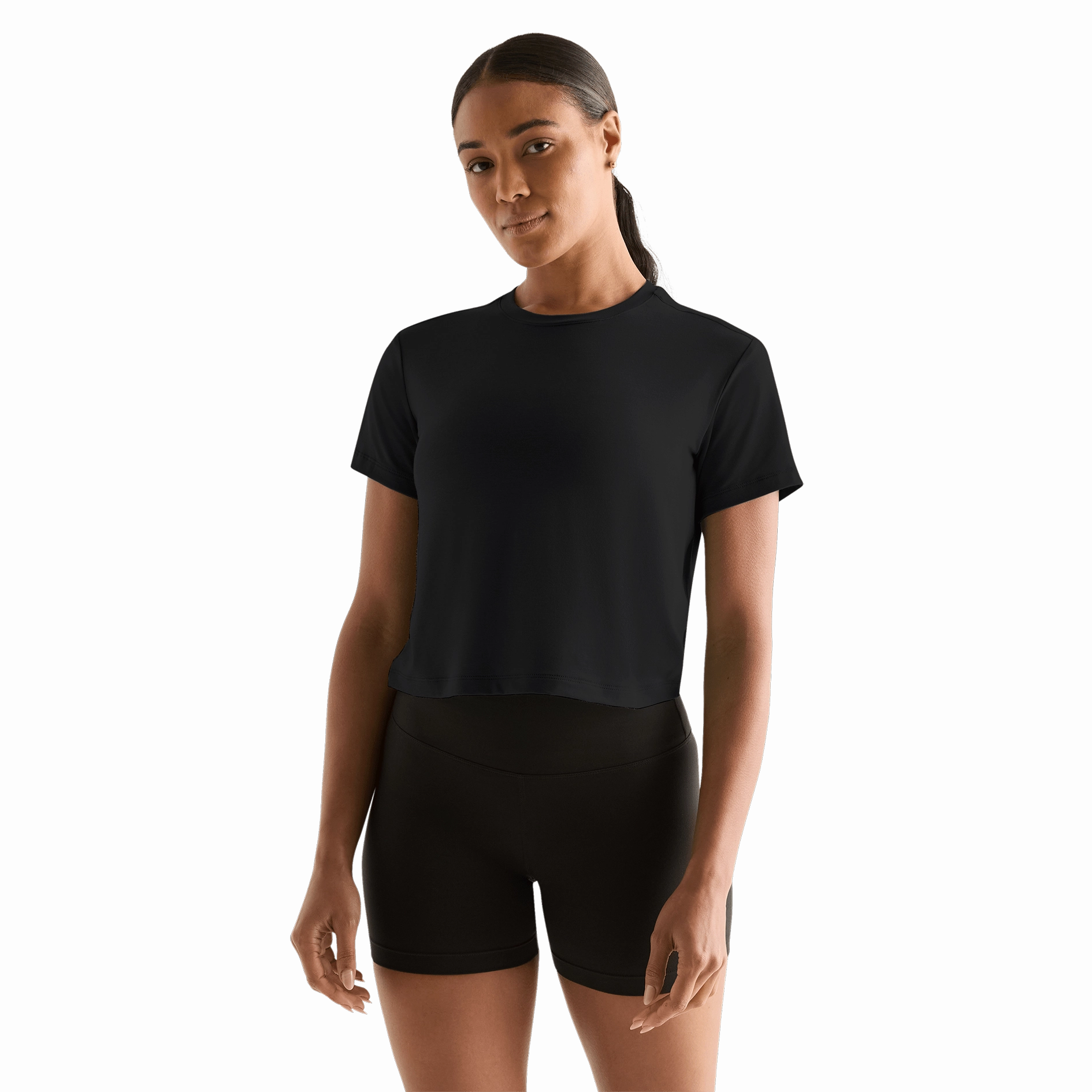 Layered Shoulder Women's Boxy Tee