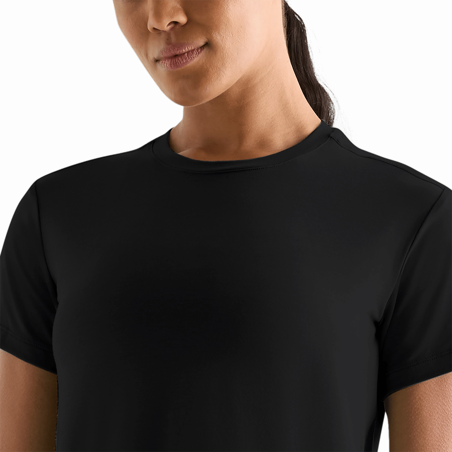 Women's Boxy Tee Anti Odor Finish TaglessDesign