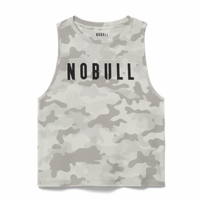 Adjustable Hem Cuff Women's Camo NOBULL Muscle Tank