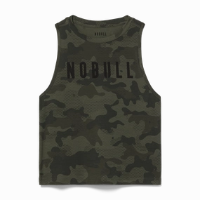 EcoFriendly Dye Process Women's Camo NOBULL Muscle Tank