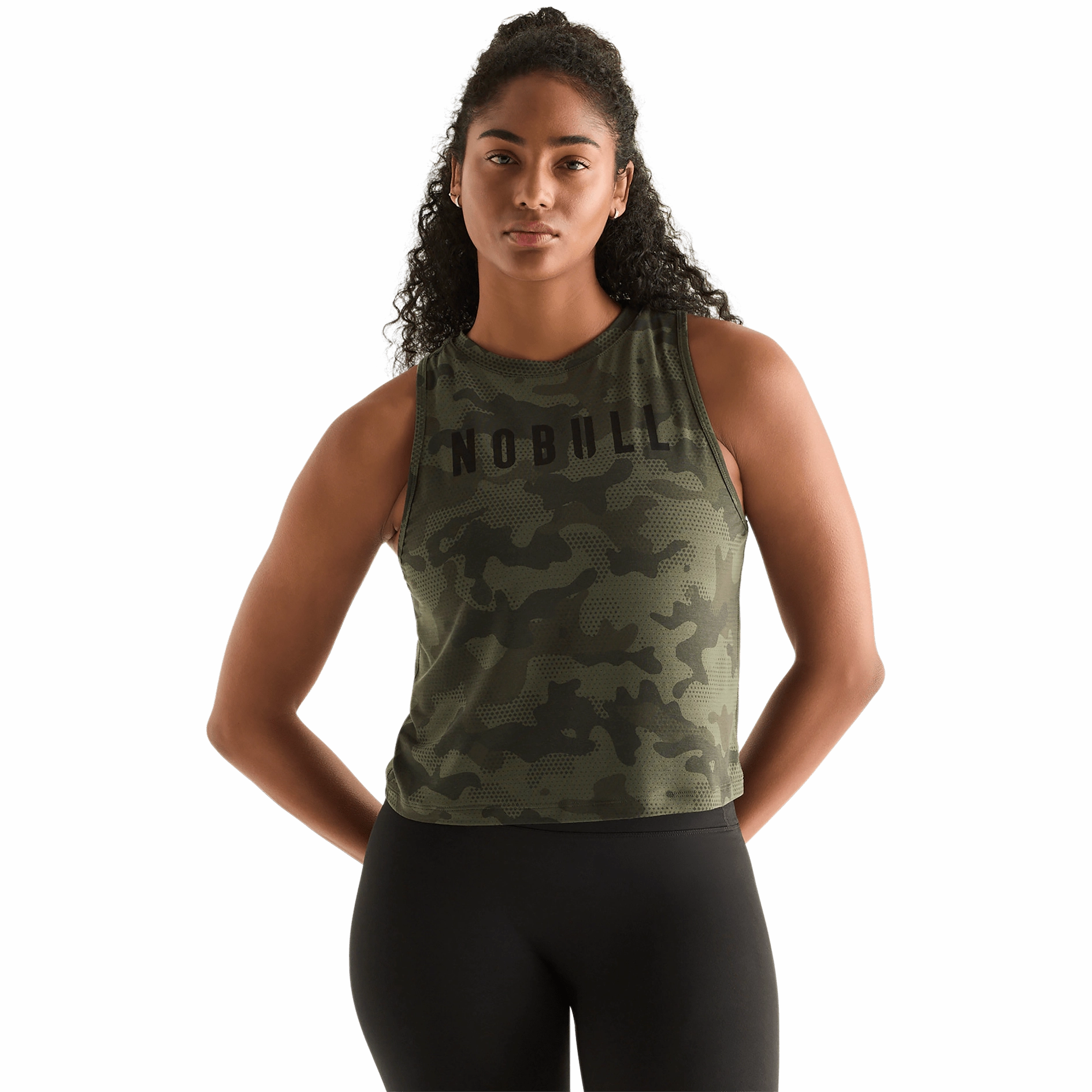 Women's Camo NOBULL Muscle Tank UV Protective Layer