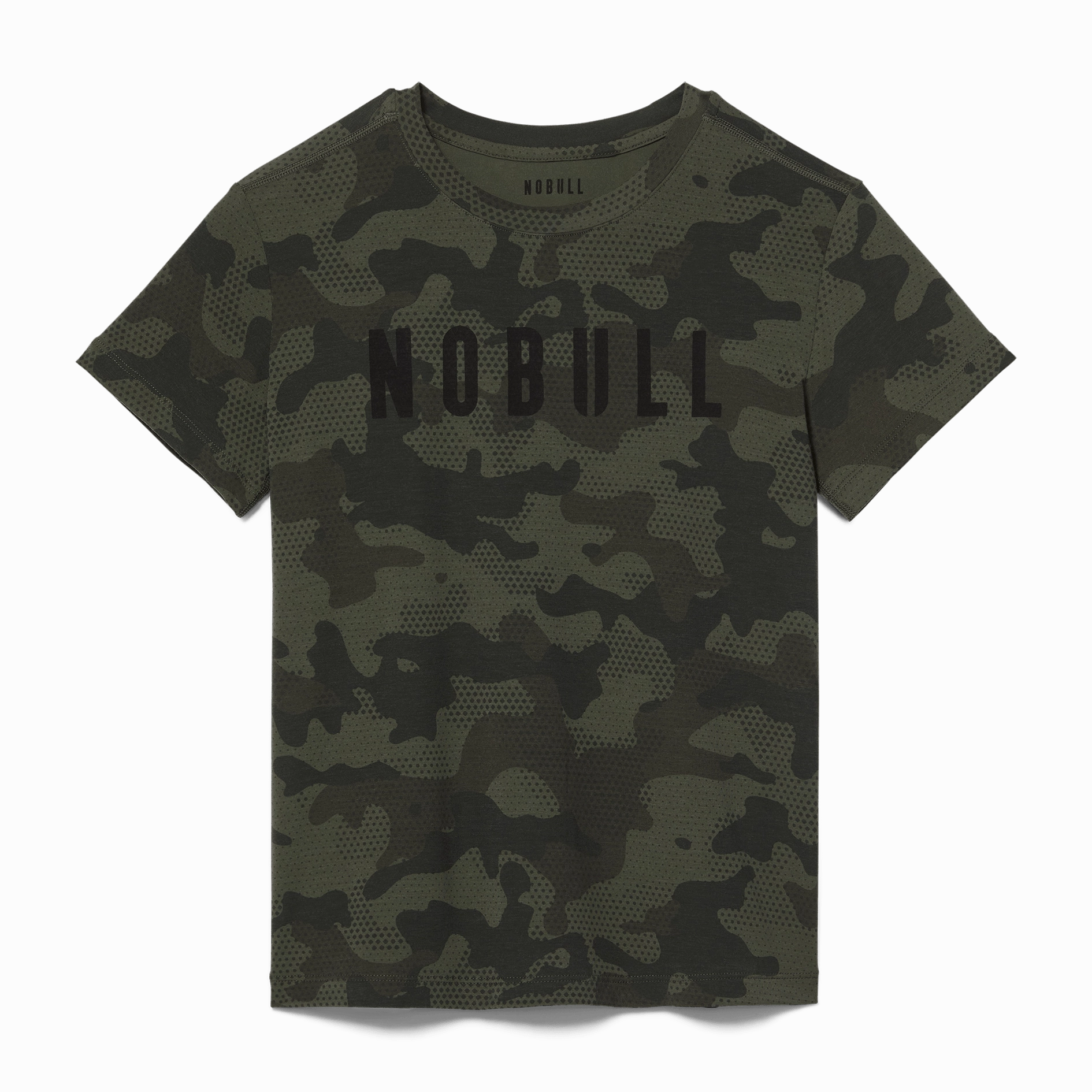 NonChafingEdges Activewear Top Women's Camo NOBULL Tee