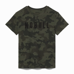 NonChafingEdges Activewear Top Women's Camo NOBULL Tee