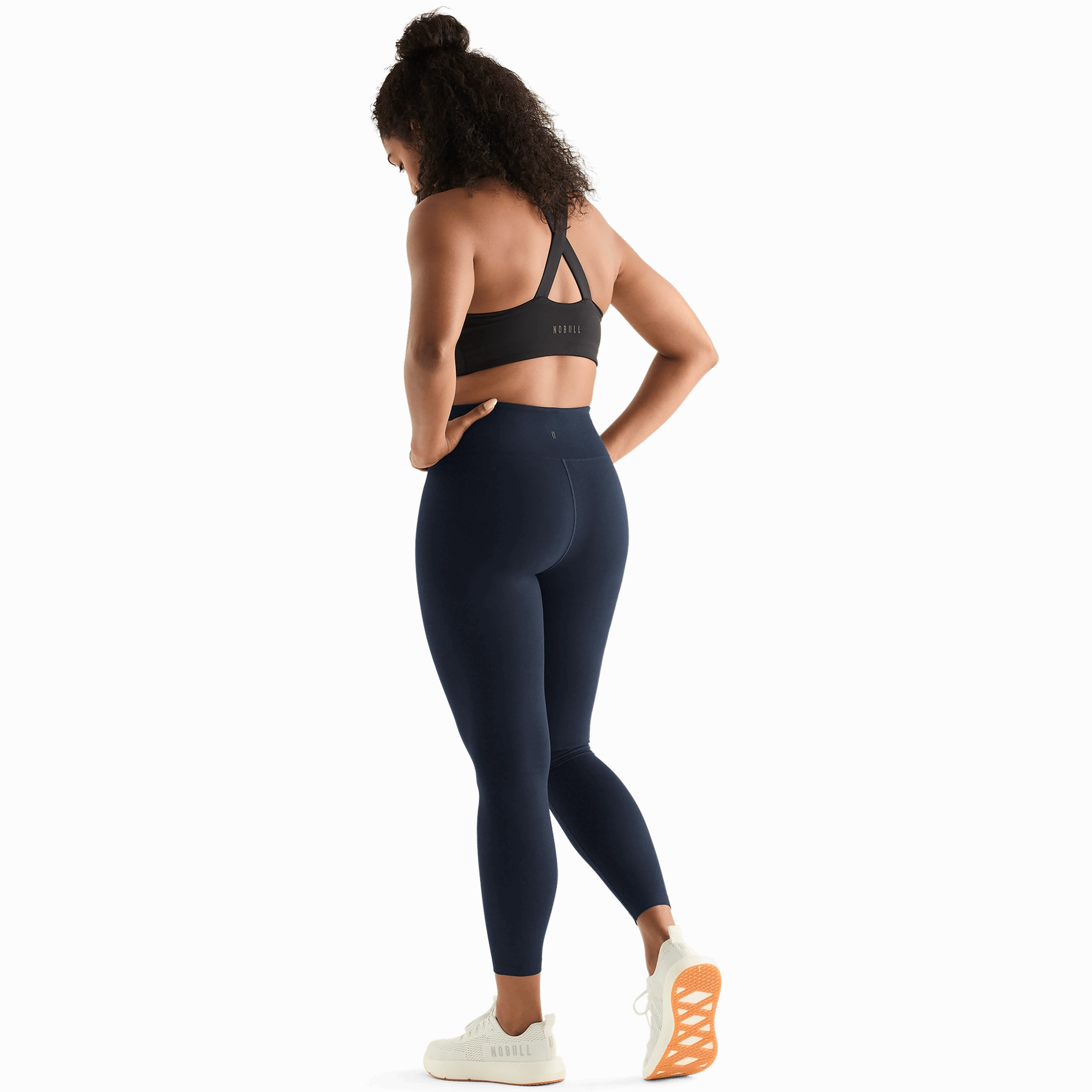 Women's High-Rise Matte Tight 25" Flexible Wear Casual Day Compression Support Mountain Hike