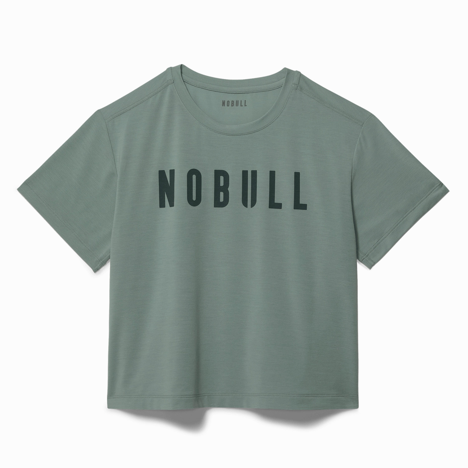 Women's NOBULL Boxy Tee Printed Hoodie HighStretchElastic