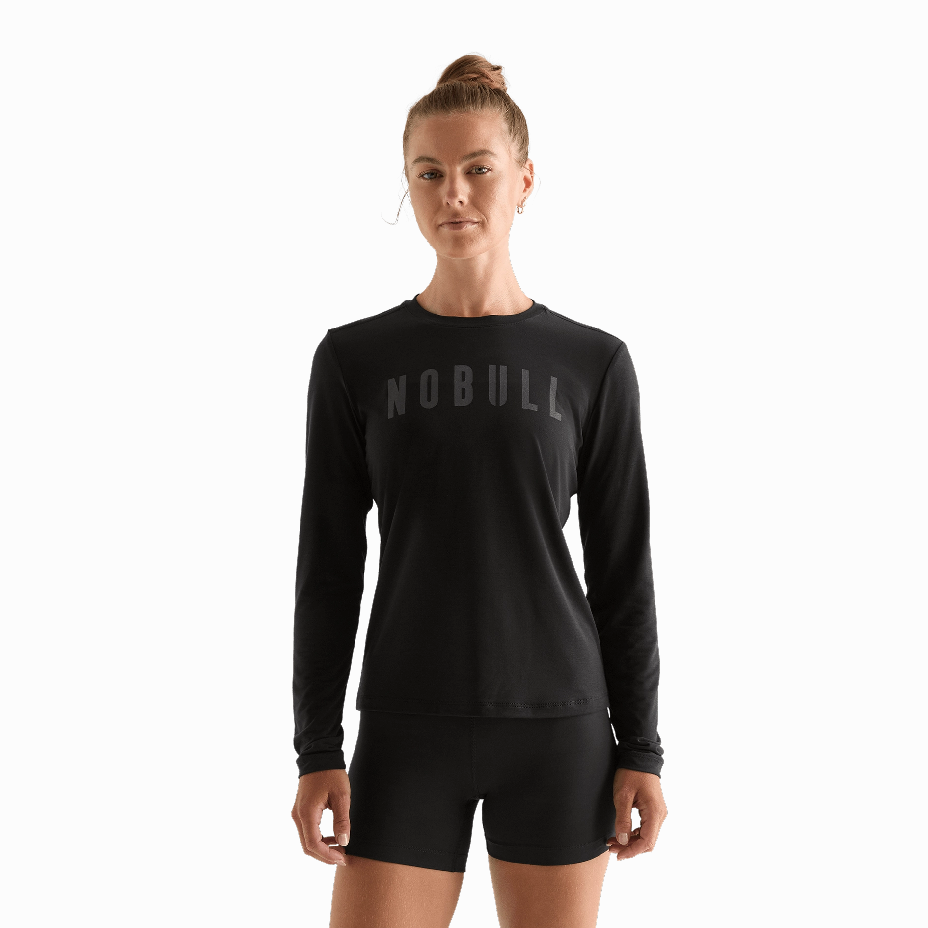 Women's NOBULL Long Sleeve Tee Textured Fabric Finish