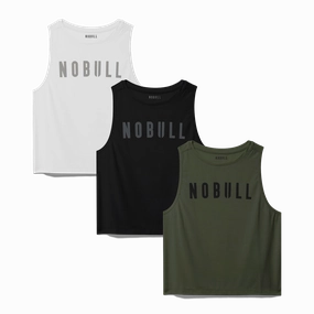 TearResistant Blends Women's NOBULL Muscle Tank 3 Pack - Core