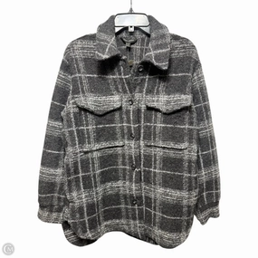 Wool Blend Jacket By Banana Republic In Grey, Size: Xs LightPadding